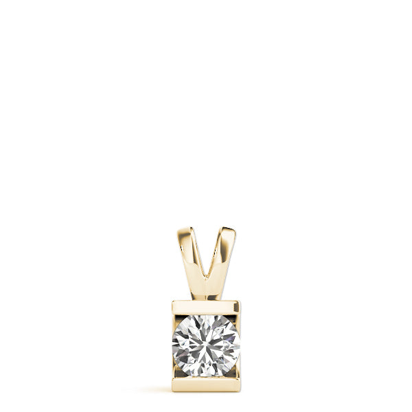 Round Diamond Solitaire Pendant · 1.00 ct tw