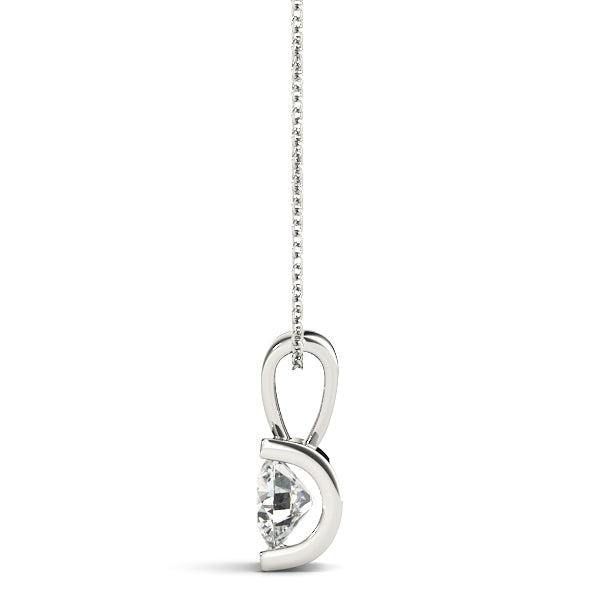 Round Diamond Solitaire Pendant · 1.00 ct tw