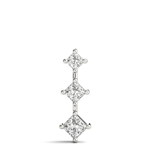 Three-Stone Diamond Pendant · 0.83 ct tw