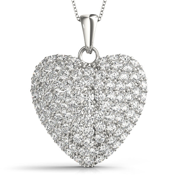 Heart Diamond Pendant · 1.21 ct tw