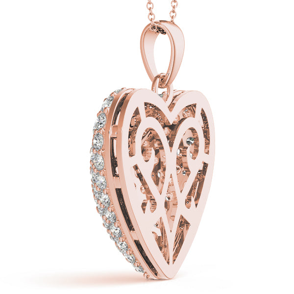 Heart Diamond Pendant · 1.21 ct tw