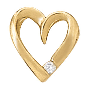 Heart Diamond Pendant · 0.03 ct tw