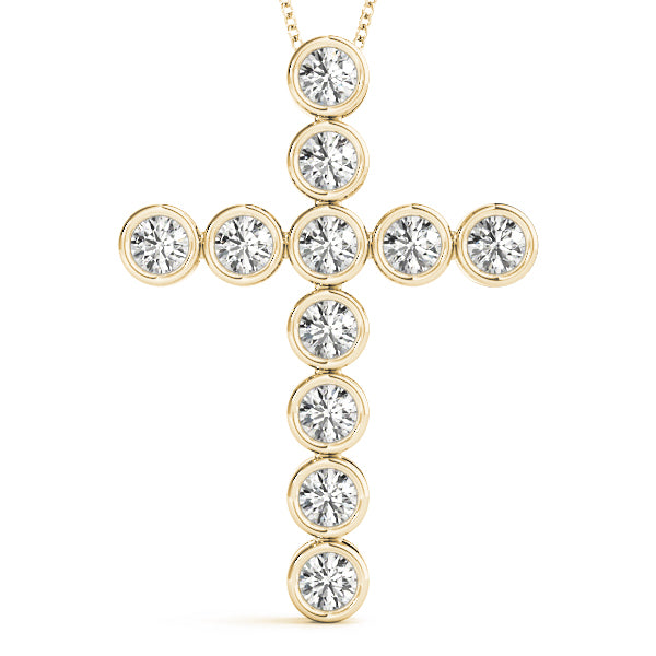 Religious Crosses Diamond Pendant · 0.99 ct tw
