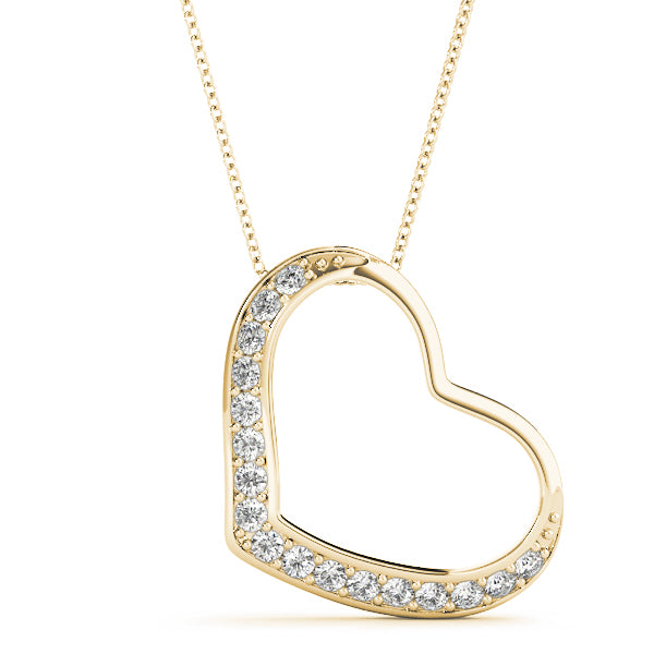Heart Diamond Pendant · 0.10 ct tw