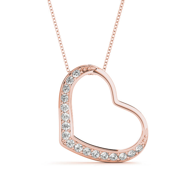 Heart Diamond Pendant · 0.17 ct tw