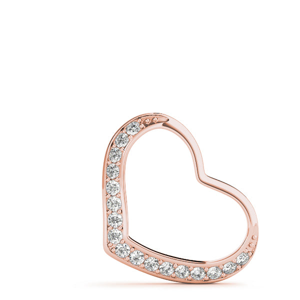 Heart Diamond Pendant · 0.10 ct tw