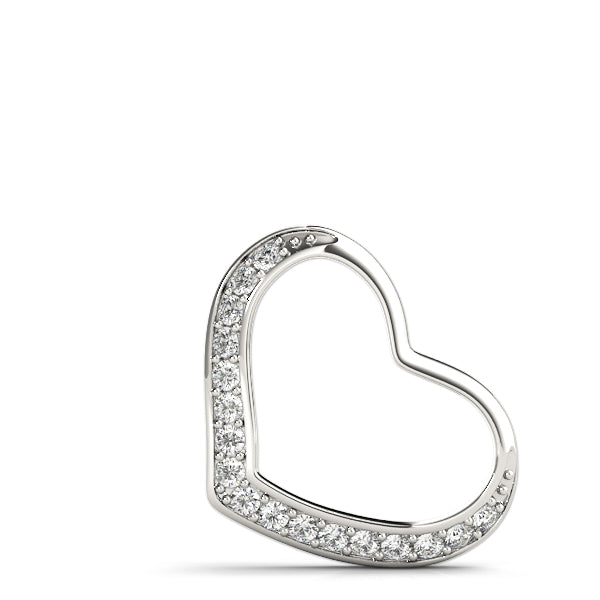 Heart Diamond Pendant · 0.17 ct tw