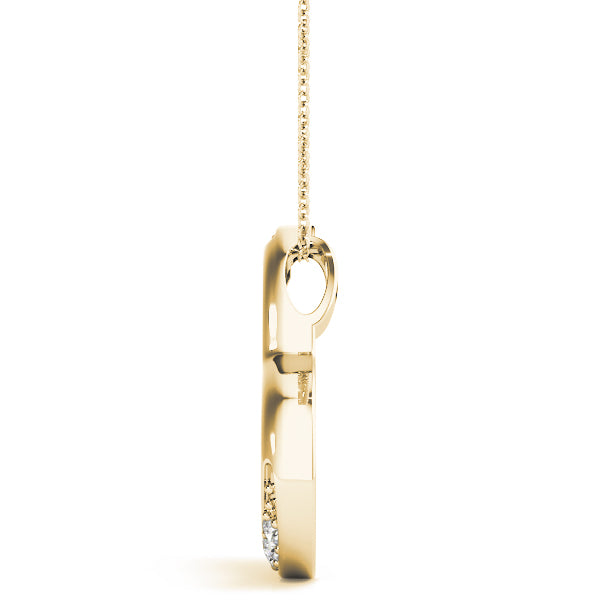 Heart Diamond Pendant · 0.10 ct tw