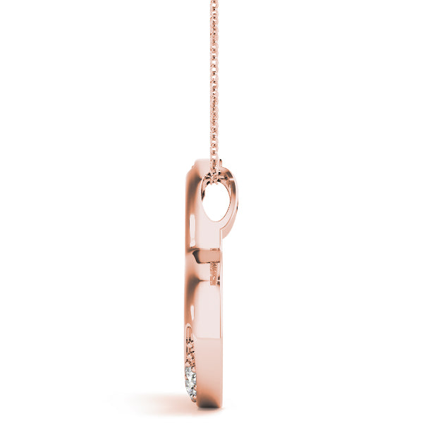 Heart Diamond Pendant · 0.10 ct tw