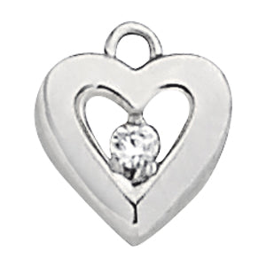 Heart Diamond Pendant · 0.05 ct tw