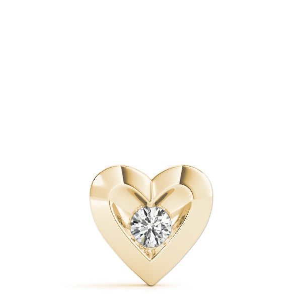 Round Diamond Solitaire Pendant · 0.10 ct tw
