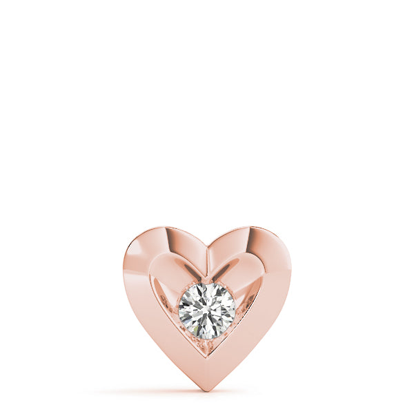 Round Diamond Solitaire Pendant · 0.10 ct tw