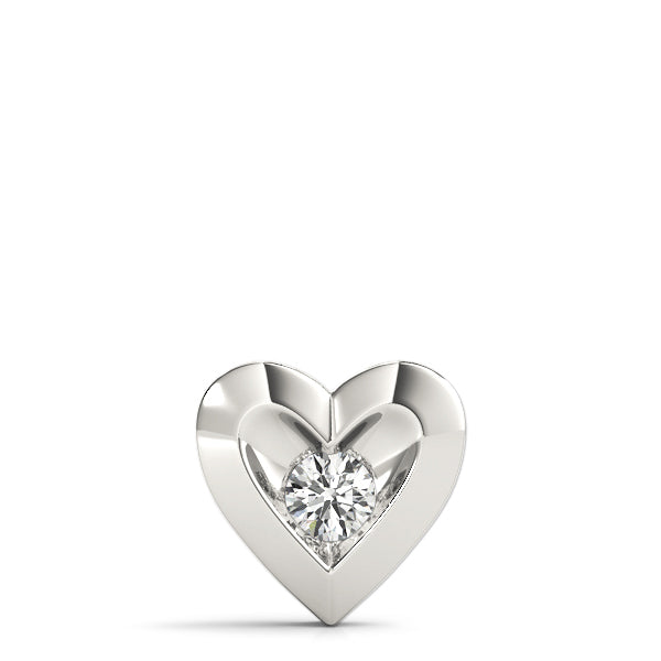 Round Diamond Solitaire Pendant · 0.10 ct tw