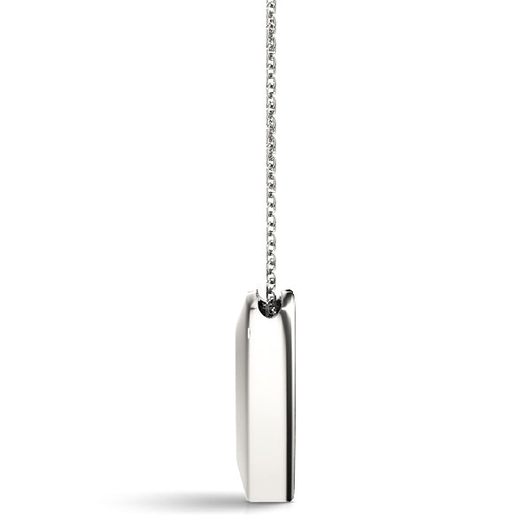Round Diamond Solitaire Pendant · 0.10 ct tw