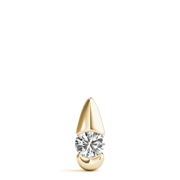 Round Diamond Solitaire Pendant · 0.50 ct tw