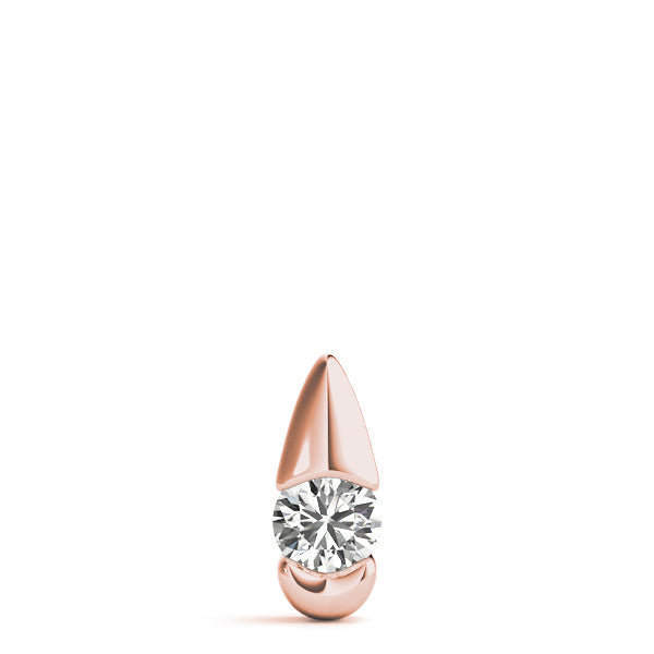 Round Diamond Solitaire Pendant · 0.50 ct tw