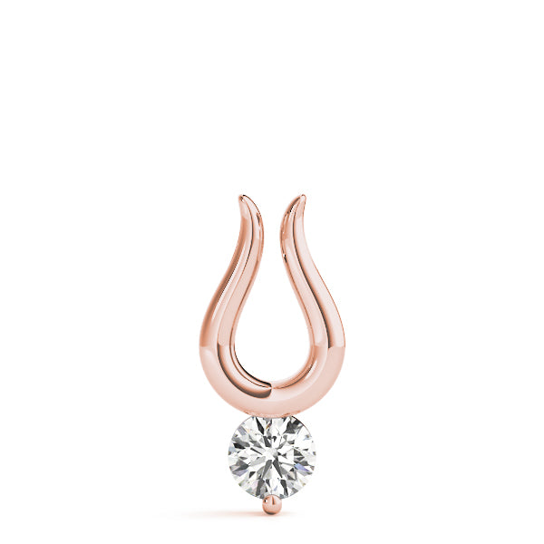 Round Diamond Solitaire Pendant · 0.25 ct tw