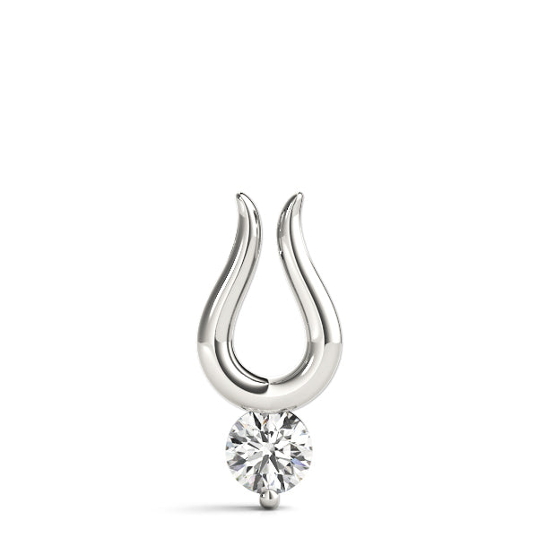 Round Diamond Solitaire Pendant · 0.25 ct tw