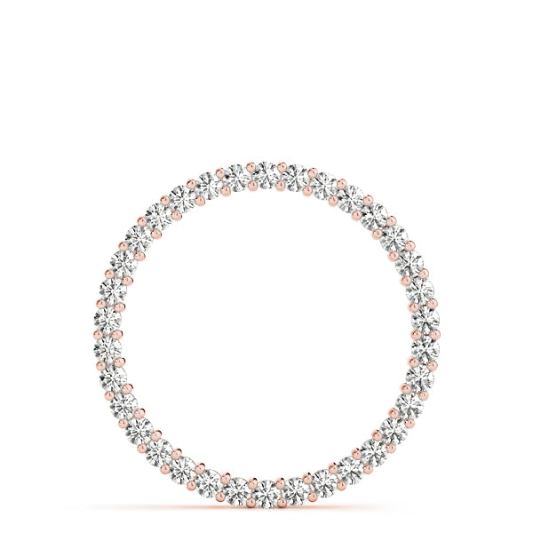 Circle Diamond Pendant · 1.02 ct tw