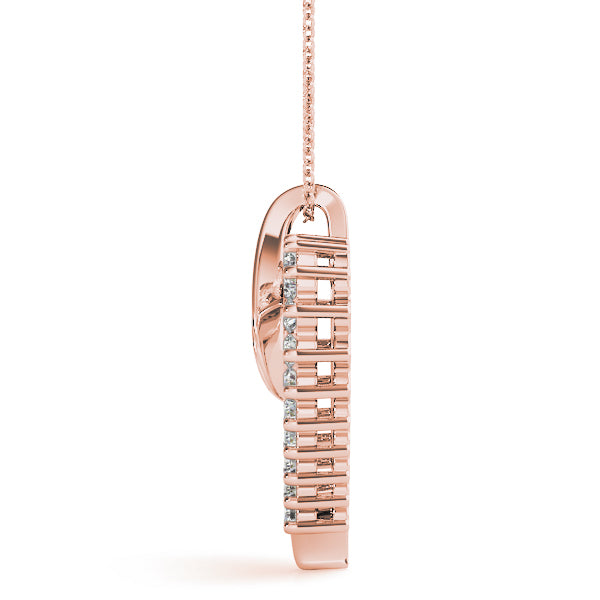 Heart Diamond Pendant · 0.50 ct tw