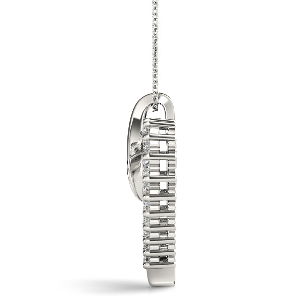 Heart Diamond Pendant · 0.50 ct tw