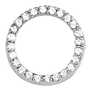 Circle Diamond Pendant · 0.24 ct tw