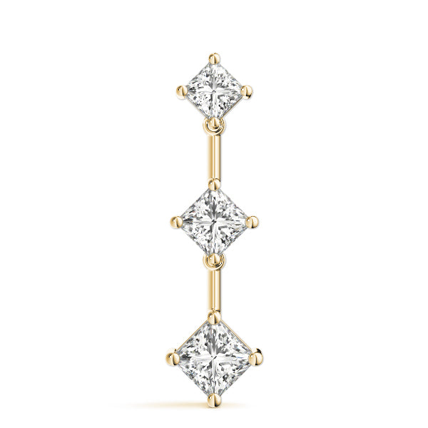 Three-Stone Diamond Pendant · 1.07 ct tw