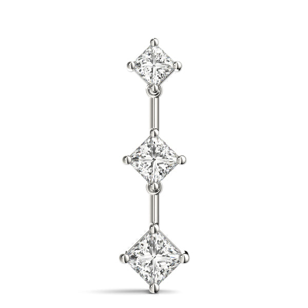 Three-Stone Diamond Pendant · 1.07 ct tw