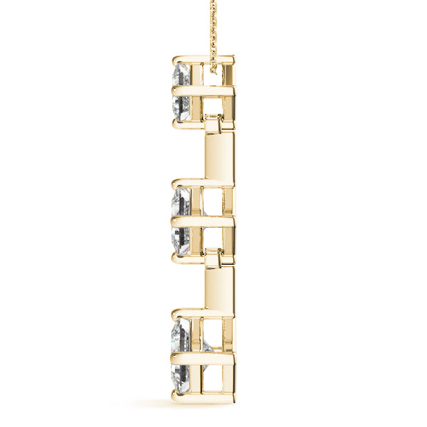 Three-Stone Diamond Pendant · 1.69 ct tw