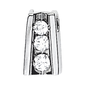 Three-Stone Diamond Pendant · 0.25 ct tw
