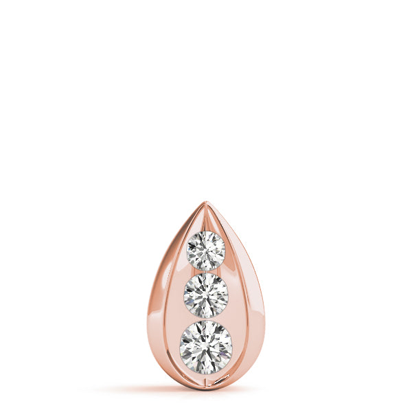 Three-Stone Diamond Pendant · 1.00 ct tw