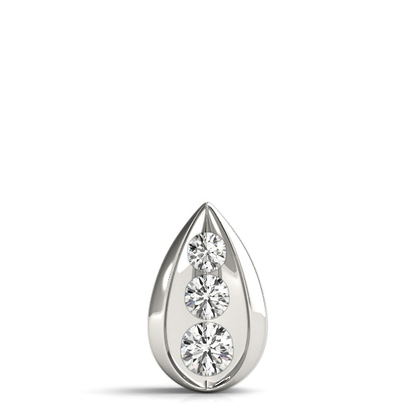 Three-Stone Diamond Pendant · 1.00 ct tw