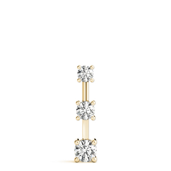 Three-Stone Diamond Pendant · 0.25 ct tw