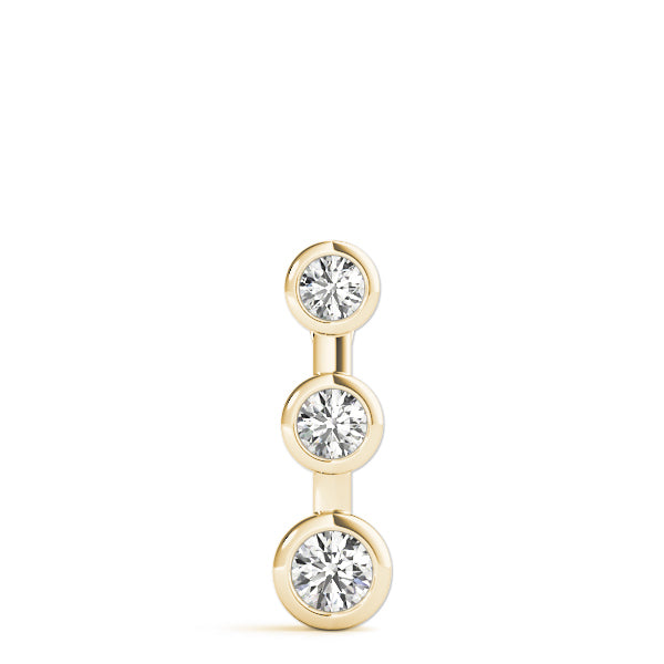 Three-Stone Diamond Pendant · 0.50 ct tw