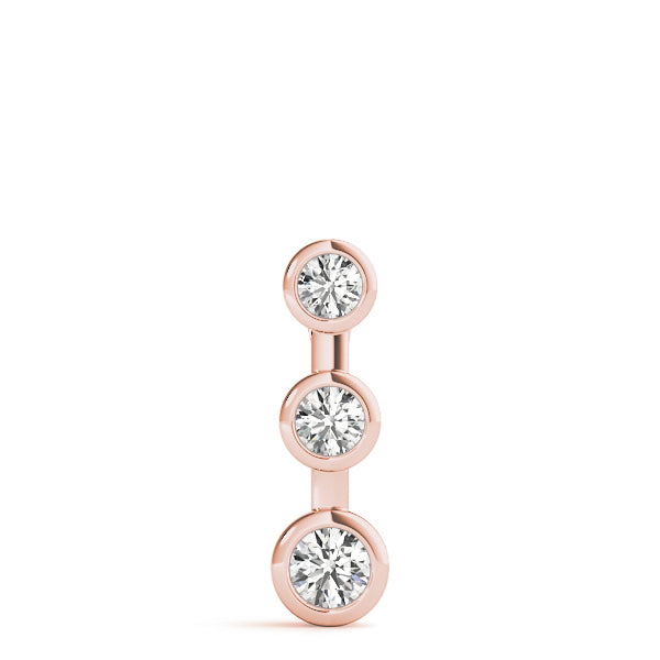 Three-Stone Diamond Pendant · 0.50 ct tw