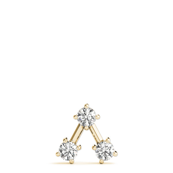 Three-Stone Diamond Pendant · 0.99 ct tw