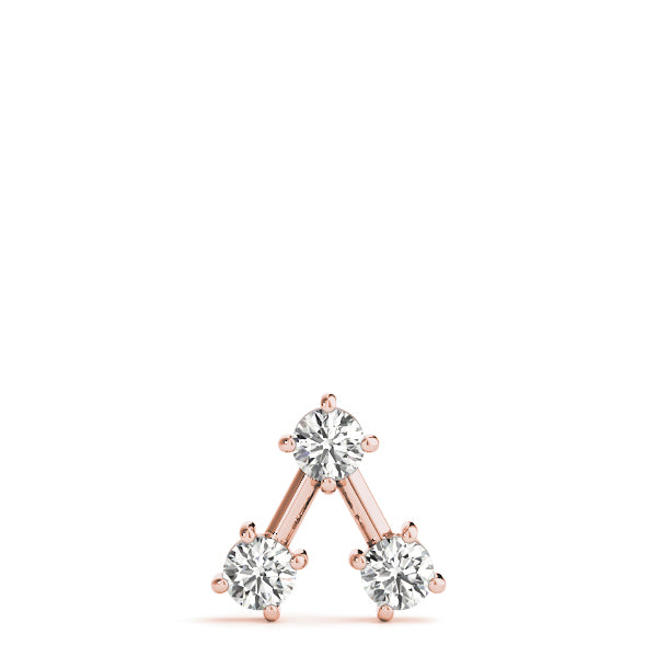 Three-Stone Diamond Pendant · 0.48 ct tw