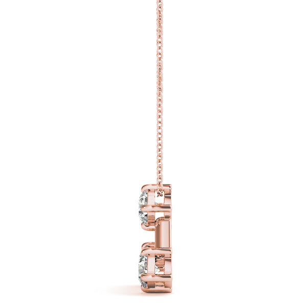 Three-Stone Diamond Pendant · 0.24 ct tw