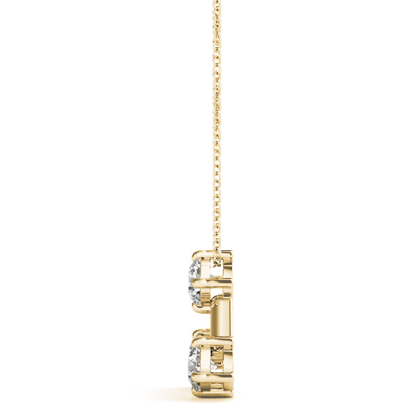 Three-Stone Diamond Pendant · 0.48 ct tw