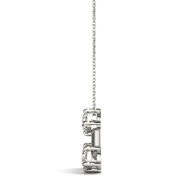 Three-Stone Diamond Pendant · 0.24 ct tw