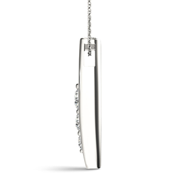 Three-Stone Diamond Pendant · 0.49 ct tw