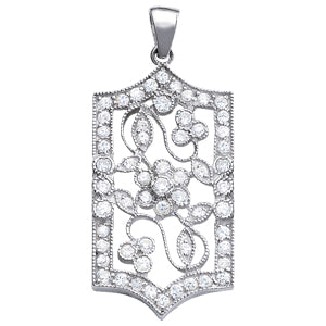 Fashion Diamond Pendant · 0.94 ct tw