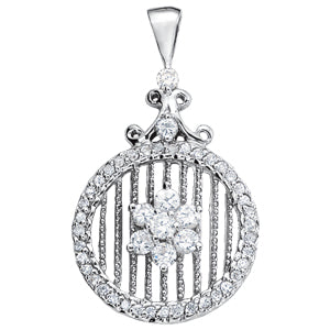 Fashion Diamond Pendant · 0.76 ct tw