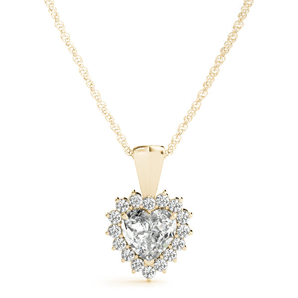 Heart Gemstone Pendant · 0.24 ct tw