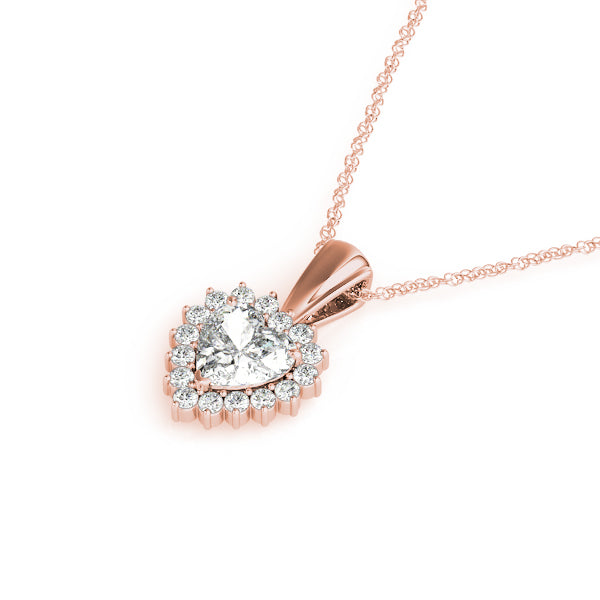 Heart Gemstone Pendant · 0.24 ct tw