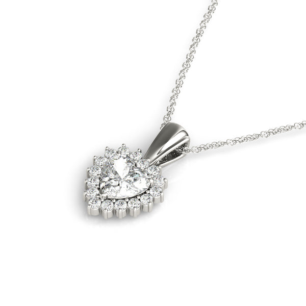Heart Gemstone Pendant · 0.24 ct tw