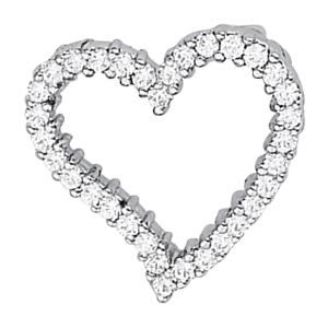 Heart Diamond Pendant · 0.66 ct tw