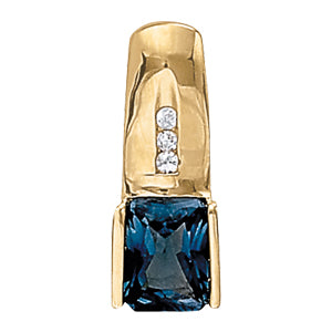 Emerald Gemstone Pendant · 0.06 ct tw