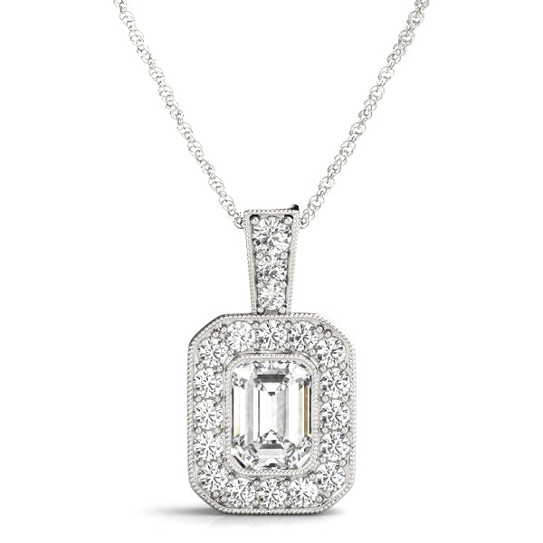 Emerald Gemstone Pendant · 0.41 ct tw