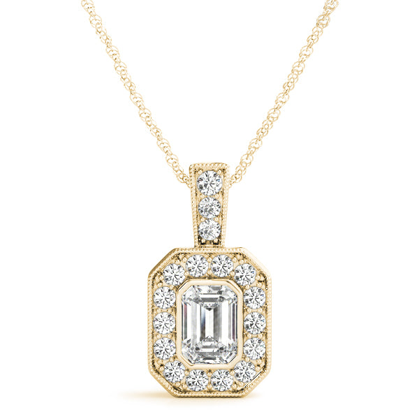 Emerald Gemstone Pendant · 0.85 ct tw